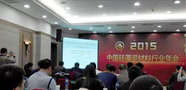 洛迪硅藻泥受邀出席“2015中国硅藻泥行业年会”，继往开来秀出新高度！